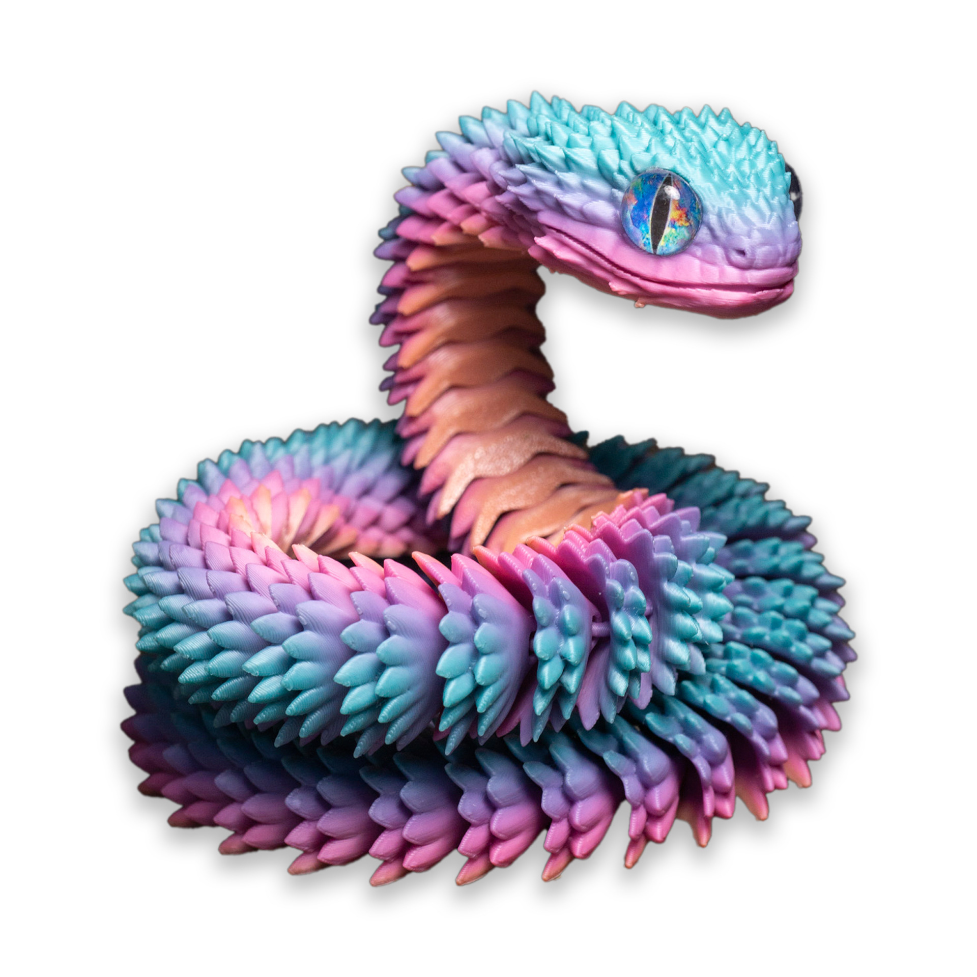 3D Printing Figure - 2026 New 3D Printed Snake Realistic