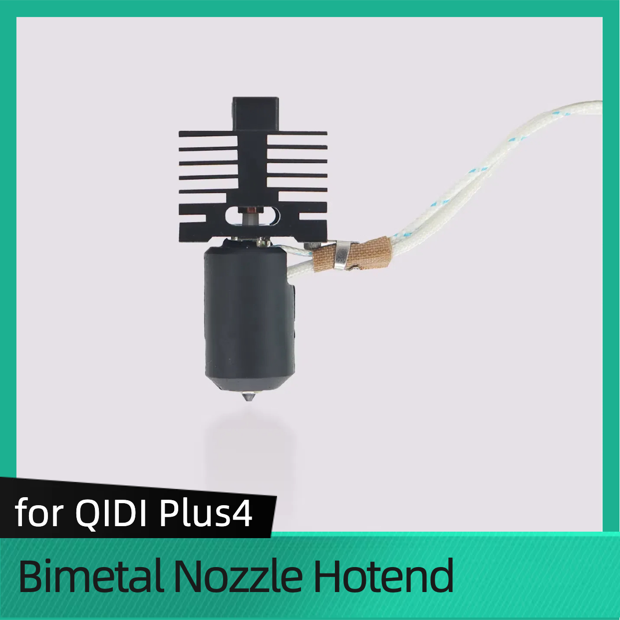 3D Printer Hotend Kit - For QiDi Plus4 Bimetal Nozzle Hotend
