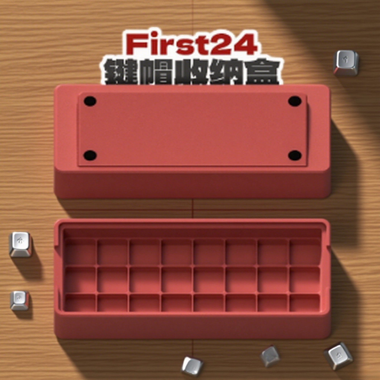 3D Printing Keycaps - First 24 Keycap Storage DISPLAY BOX