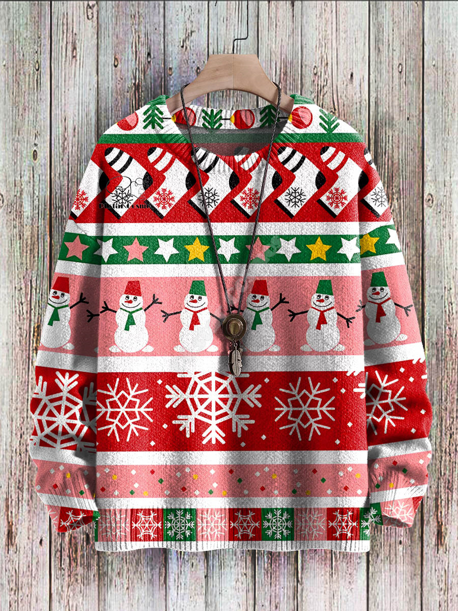 3D Printing Xmas - Christmas Ugly Knitted Sweater Xmas Santa