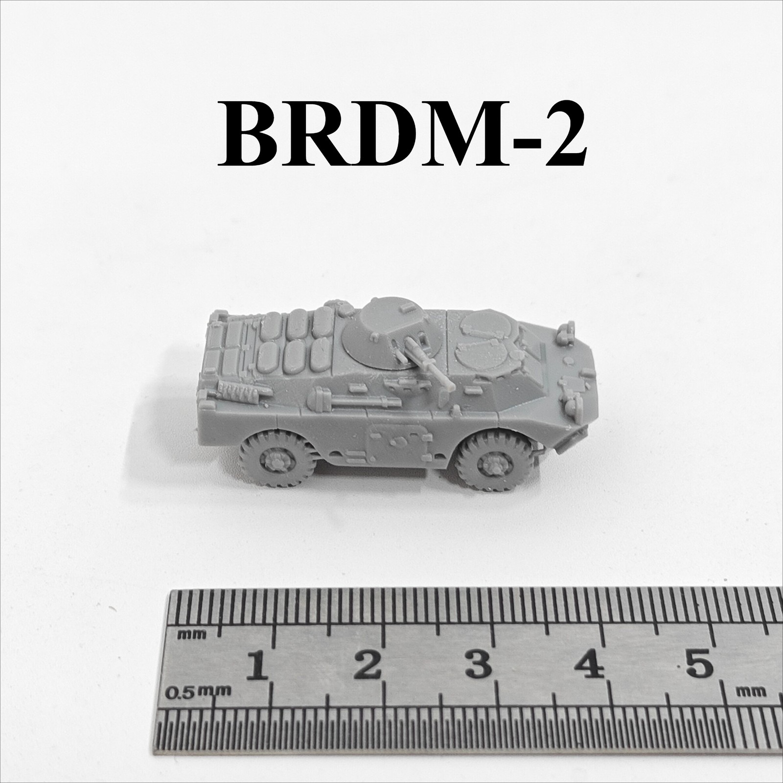 3D Printing Liquid - Soviet BRDM-2 Armored Vehicle,3D Printed,1/144 Scale