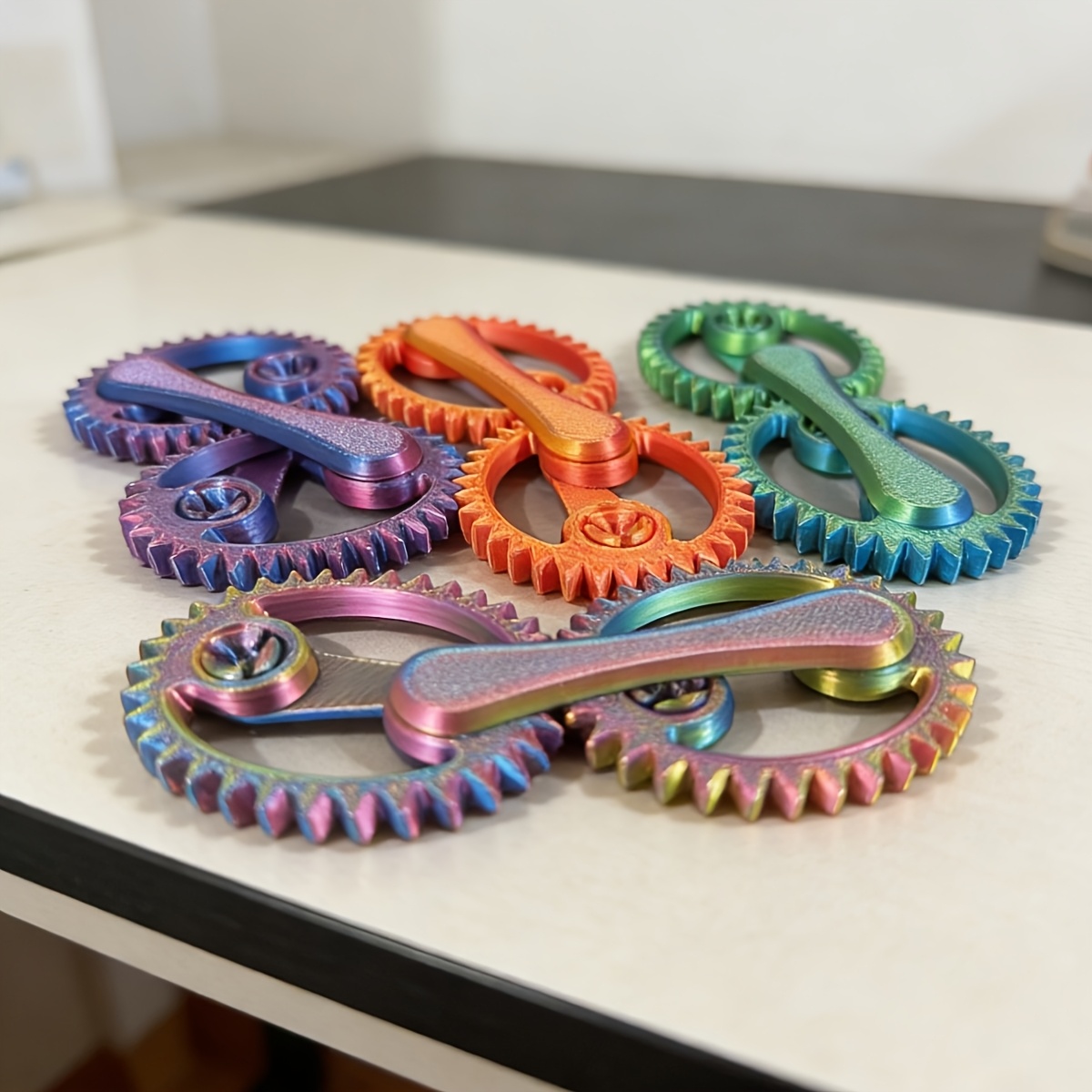 3D Printing Gears - Smooth rotation of 3D printing decompression