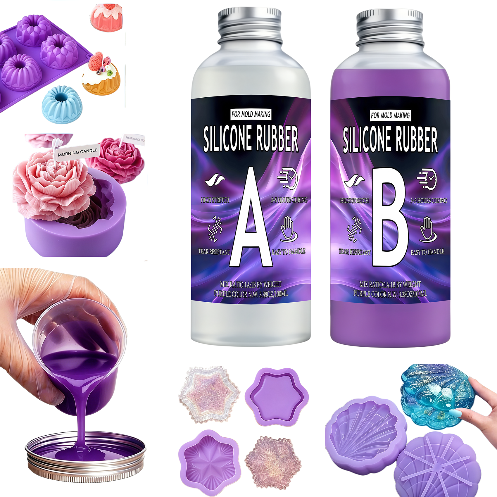 Platinum-cured liquid silicone - 3D Printing Liquid 评论和价格