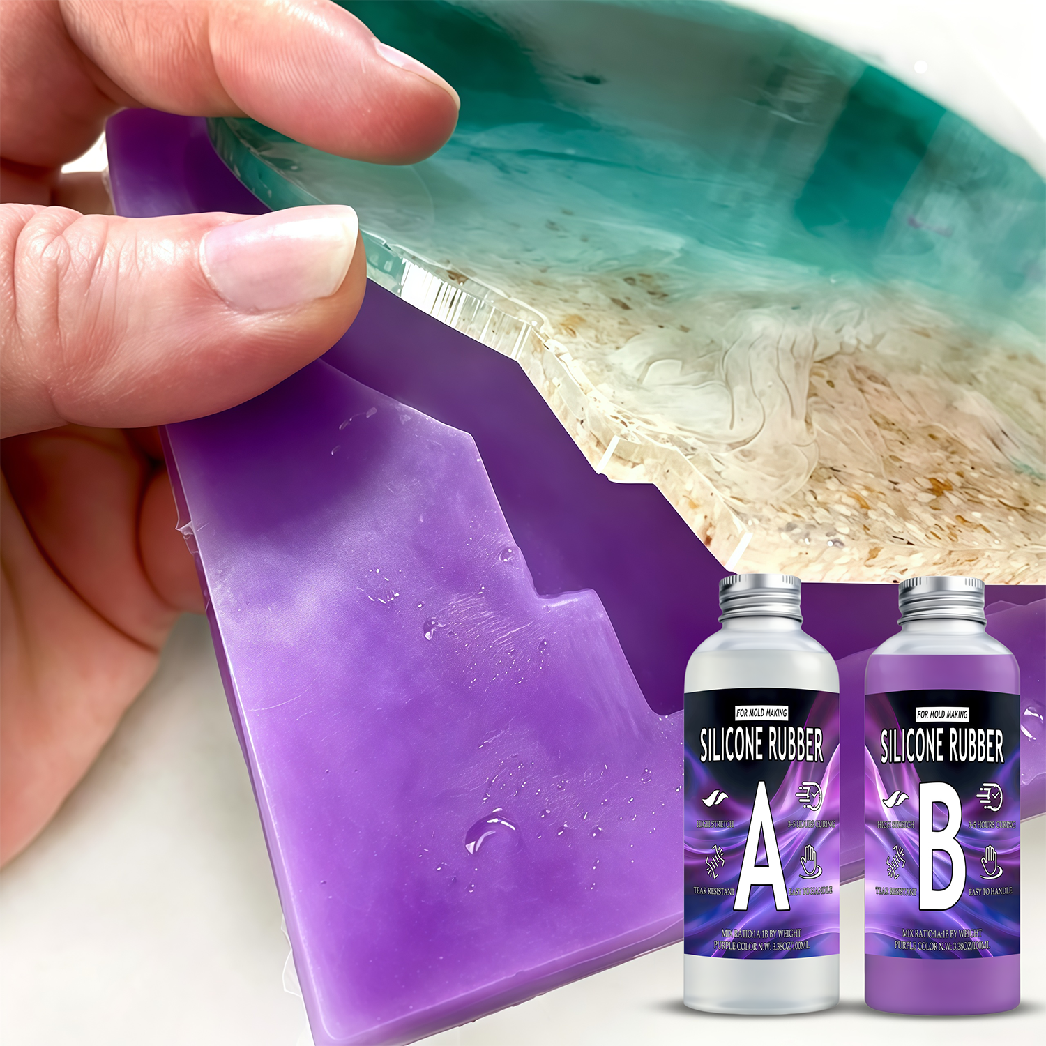 Platinum-cured liquid silicone - 3D Printing Liquid 评论和价格