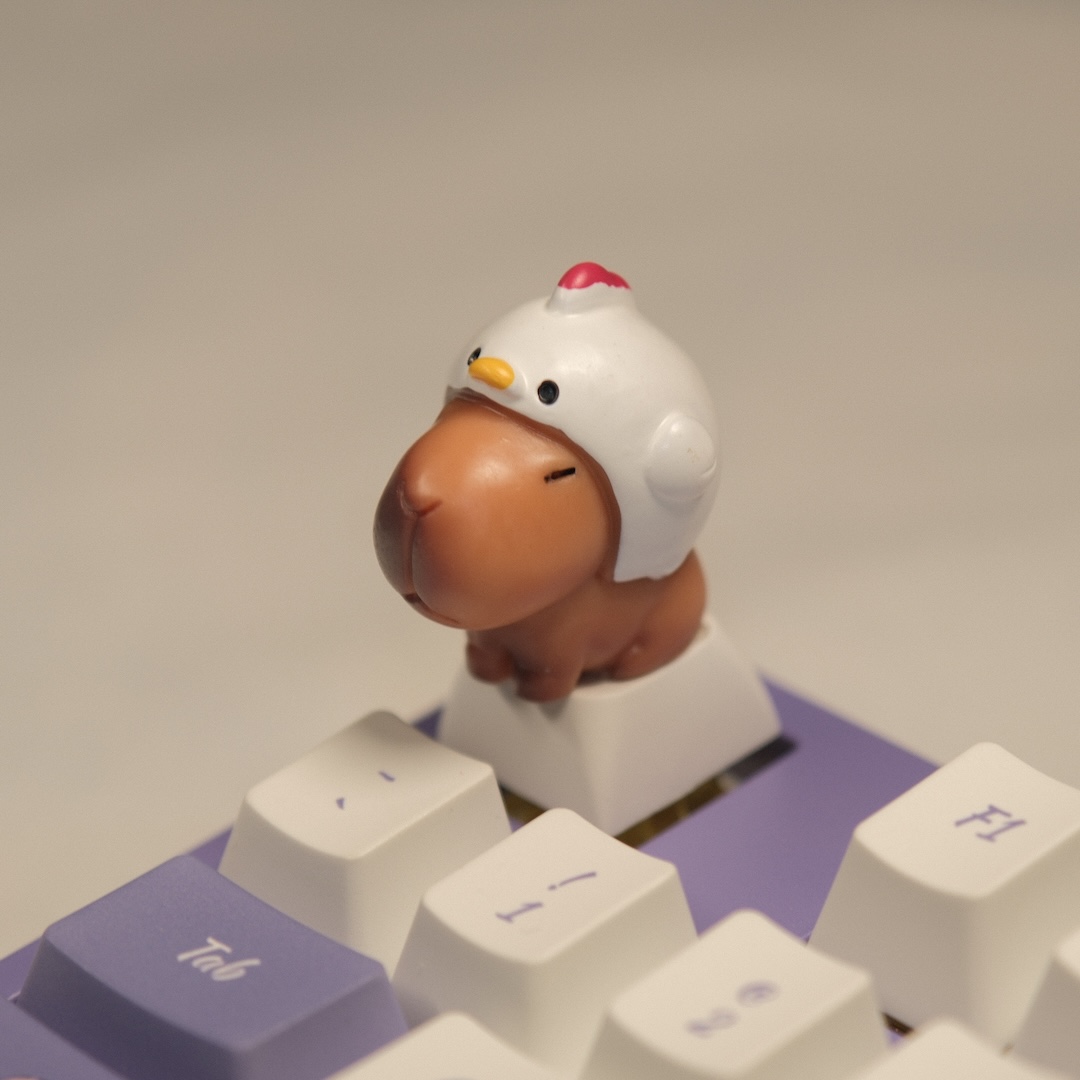 Cute Capybara Keycaps XDA Prof - 3D Printing Keycaps 评论和价格