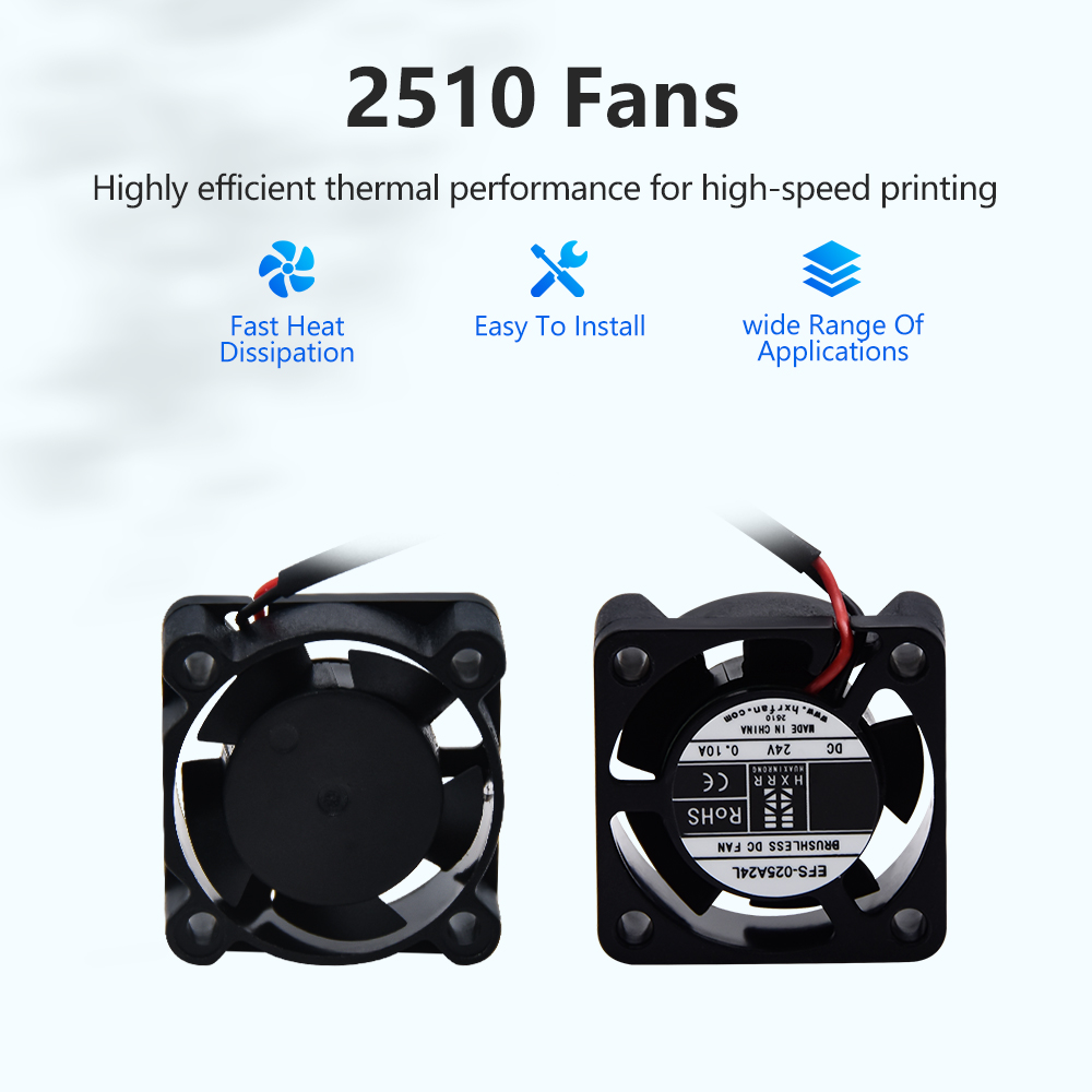 Ball Bearing 2510 Fan for Ende - 3D Printer Hotend Kit 评论和价格