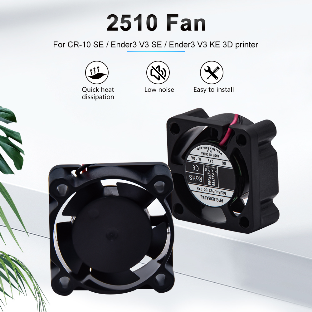 Ball Bearing 2510 Fan for Ende - 3D Printer Hotend Kit 评论和价格
