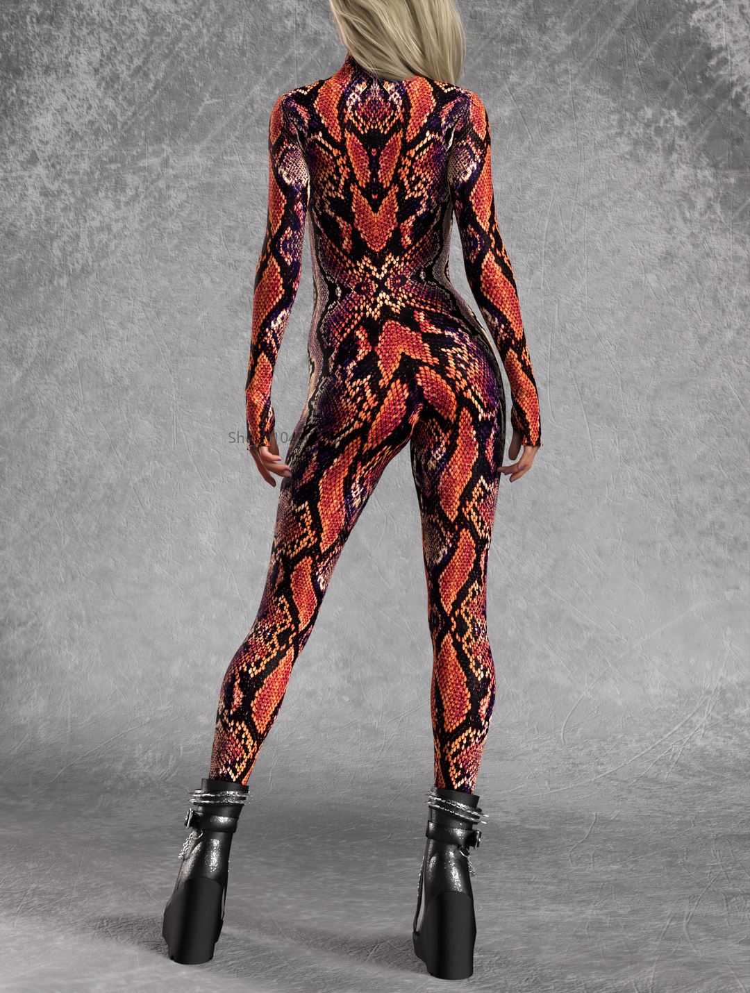 Red MF Costume 3D Animal Snake - 3D Printing Figure 评论和价格