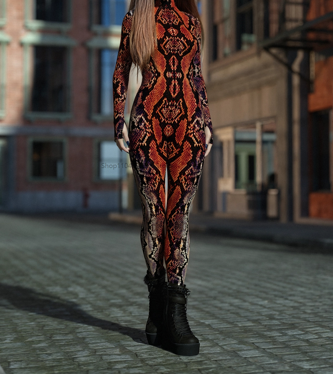 Red MF Costume 3D Animal Snake - 3D Printing Figure 评论和价格