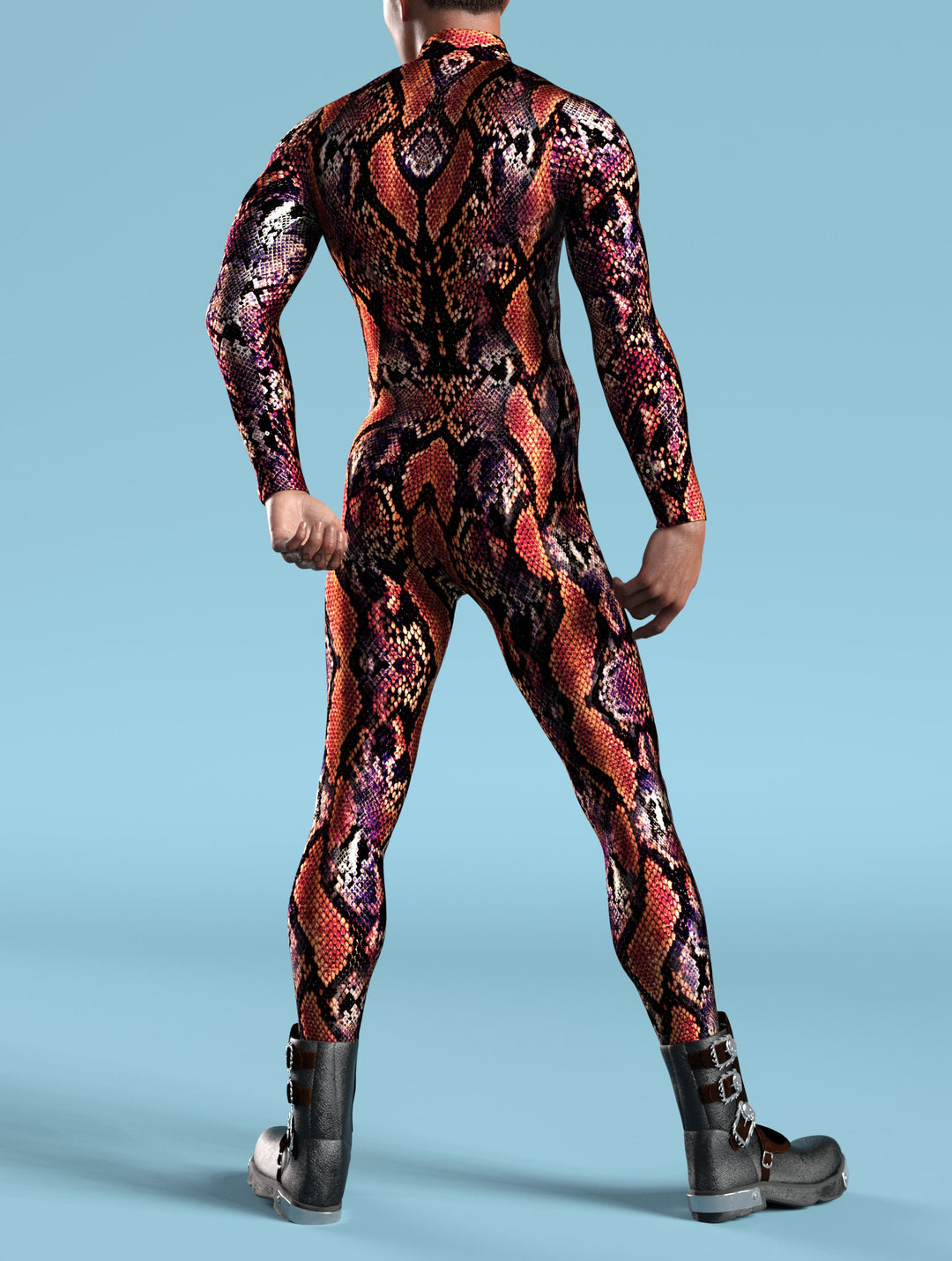 Red MF Costume 3D Animal Snake - 3D Printing Figure 评论和价格