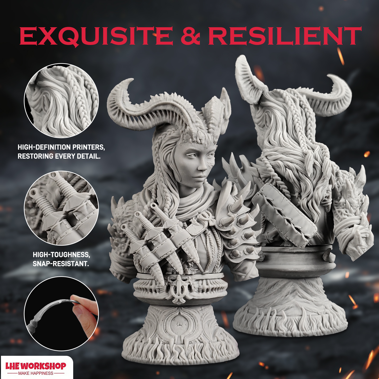 Female Elf Eldritch Knight Min - 3D Printing Liquid 评论和价格