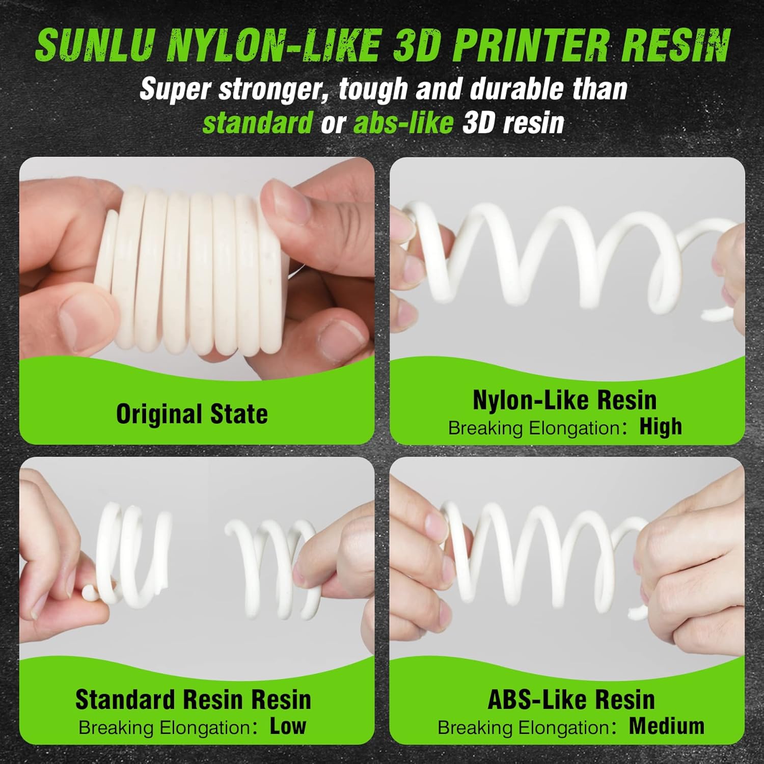 SUNLU 1KG Nylon-Like/Toughness - 3D Printing House Machine 评论和价格
