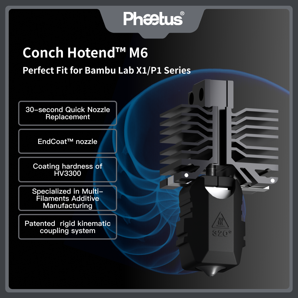 Phaetus For Bambu Lab X1 And P - 3D Printer Hotend Kit 评论和价格
