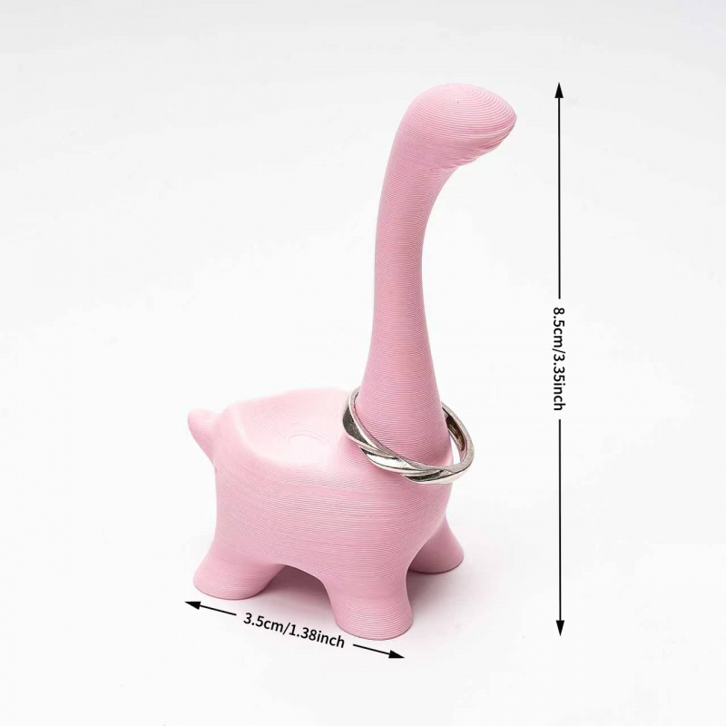 Cute Dinosaur Ring Holder 3D P - 3D Printing Pla 评论和价格