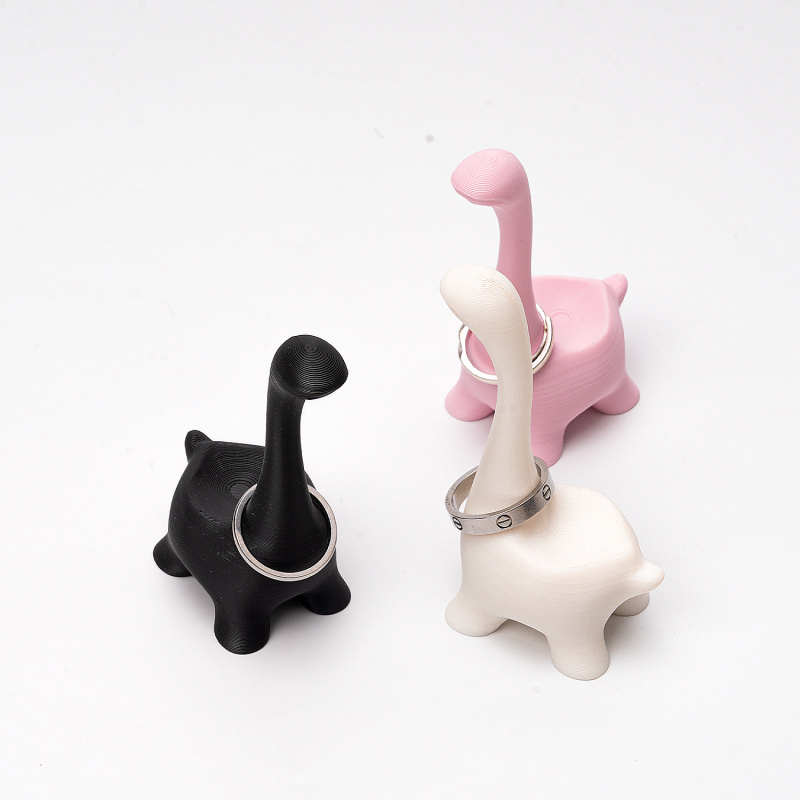 Cute Dinosaur Ring Holder 3D P - 3D Printing Pla 评论和价格