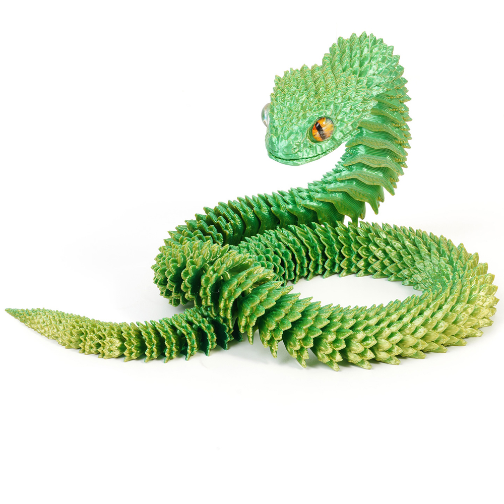 Realistic 3D Printed Snake 30/ - 3D Printing Pla 评论和价格