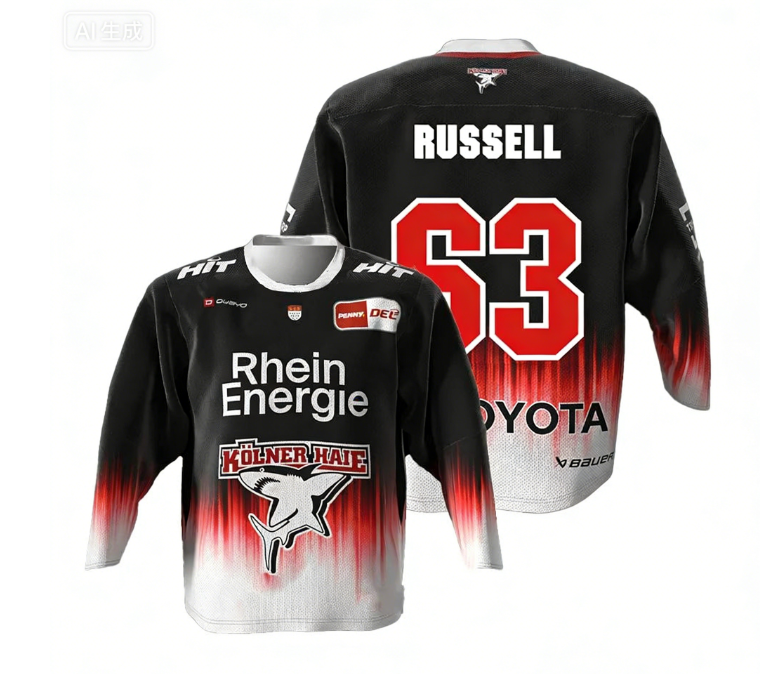 Kölner Haie MacLeod #89 Russel - 3D Printing Jersey 评论和价格