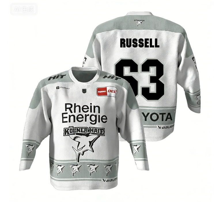 Kölner Haie MacLeod #89 Russel - 3D Printing Jersey 评论和价格