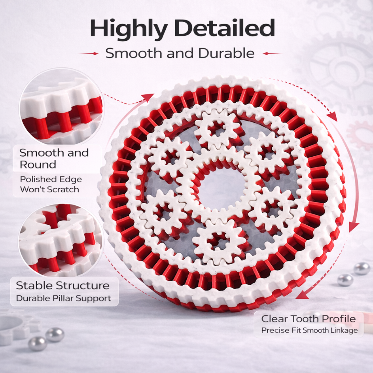 Planetary Gear Fidget Toy – 3D - 3D Printing Gears 评论和价格