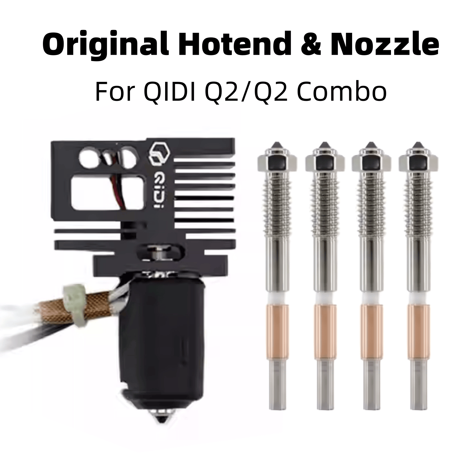 Hot End For QIDI Q2 Q2 Combo 3 - 3D Printer Hotend Kit 评论和价格