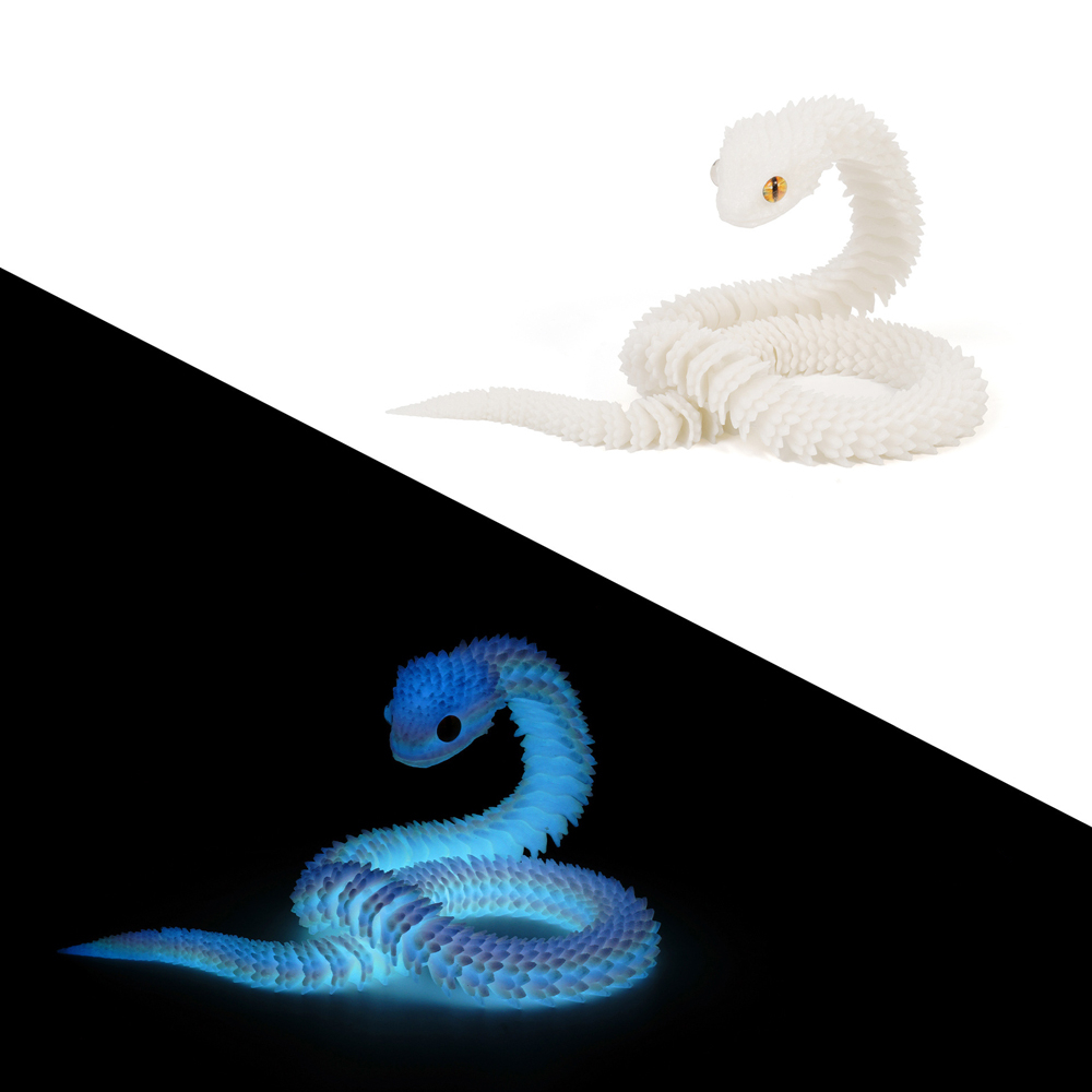 Realistic 3D Printed Snake Toy - 3D Printing Pla 评论和价格
