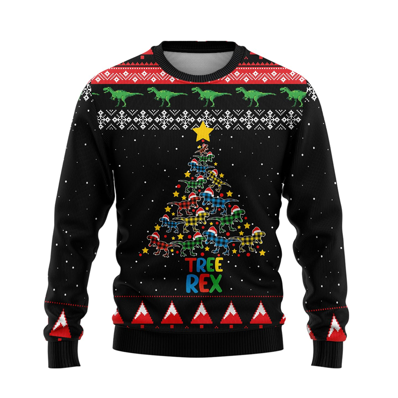 In Funny Dinosaur Ugly Christm - 3D Printing Xmas 评论和价格