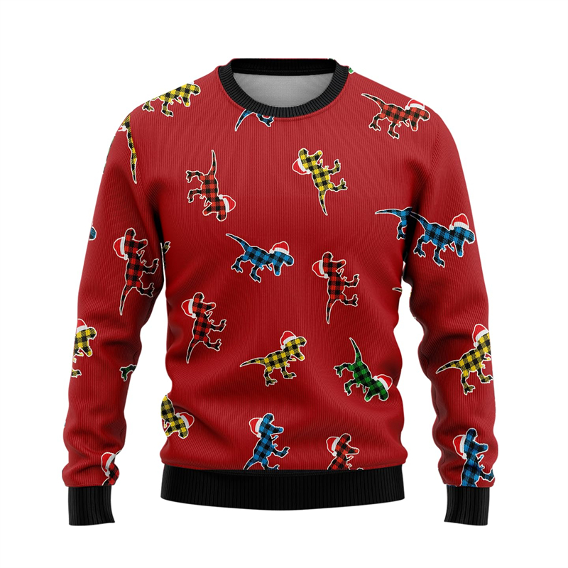 In Funny Dinosaur Ugly Christm - 3D Printing Xmas 评论和价格