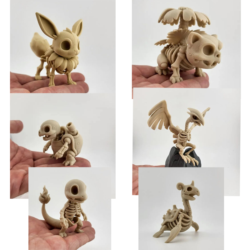 Pokémon Fossil Bone Model Eeve - 3D Printing Pla 评论和价格