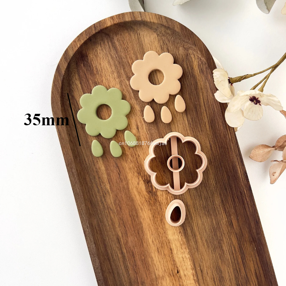Lily Shape Polymer Clay Cutter - 3D Printing Pla 评论和价格