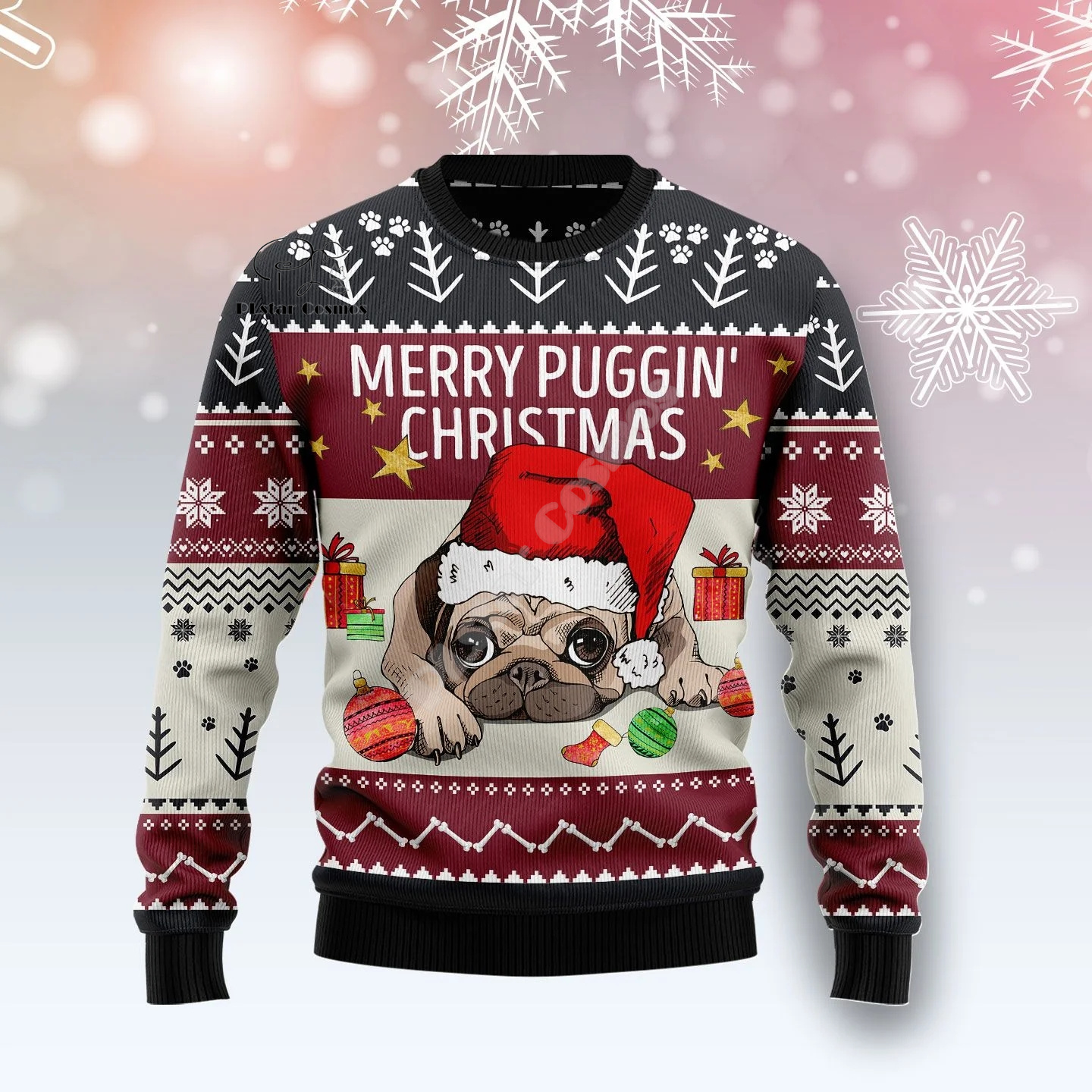 Christmas Ugly Knitted Sweater - 3D Printing Xmas 评论和价格