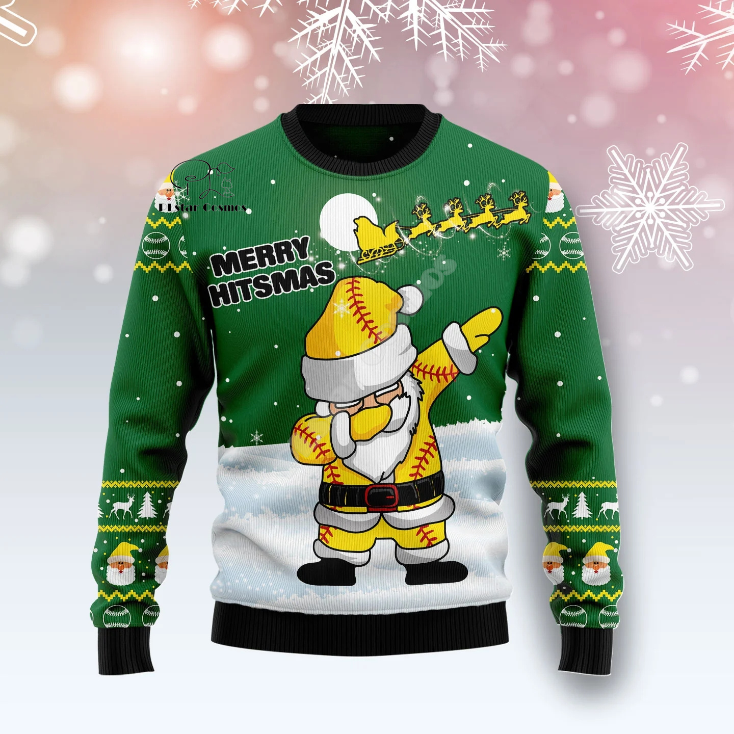 Christmas Ugly Knitted Sweater - 3D Printing Xmas 评论和价格
