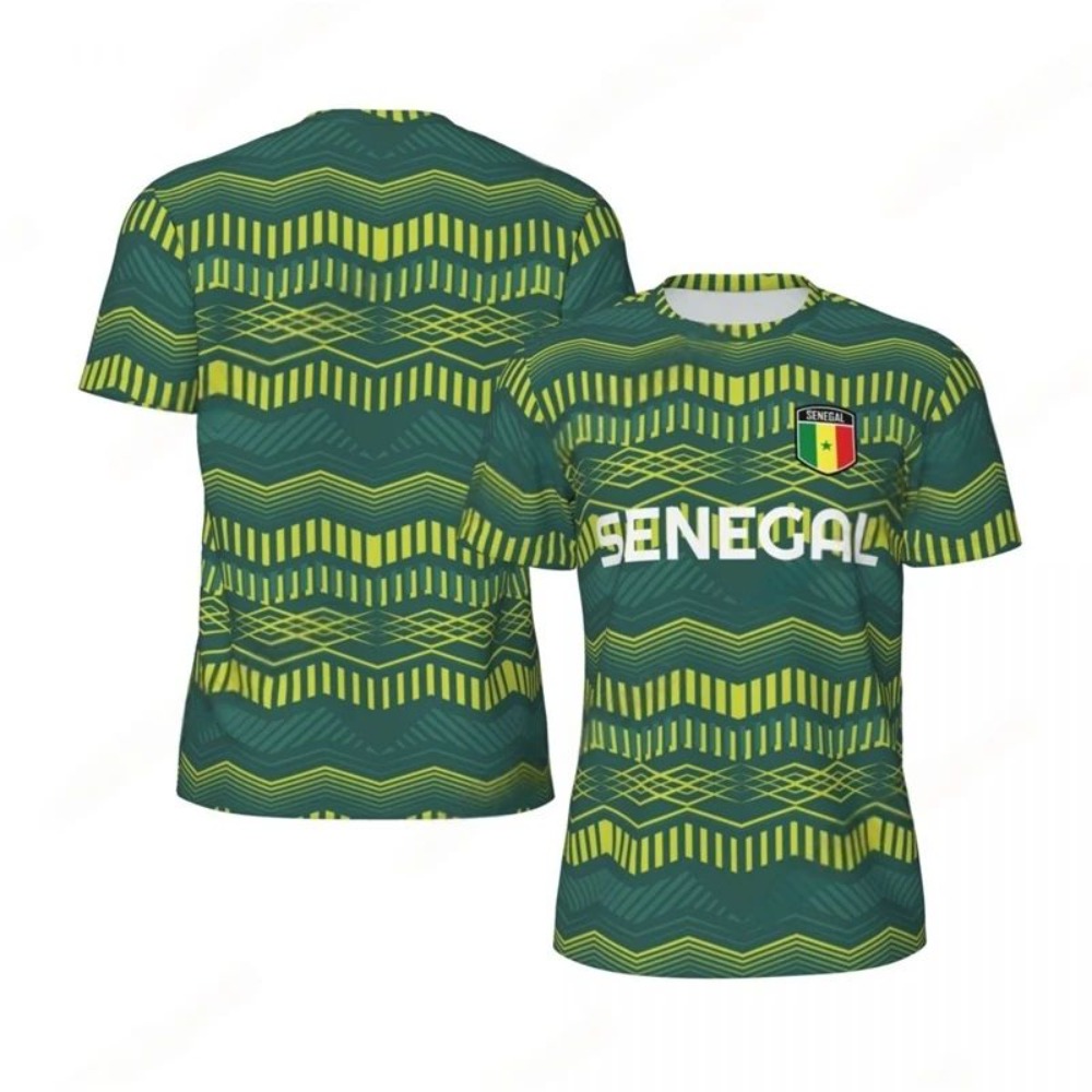 2026 New Summer Senegal Flag G - 3D Printing Jersey 评论和价格
