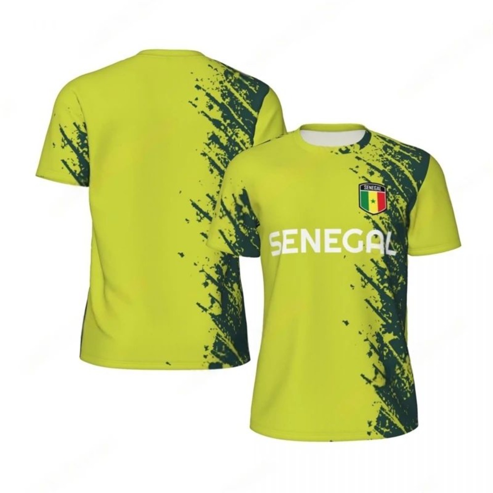 2026 New Summer Senegal Flag G - 3D Printing Jersey 评论和价格