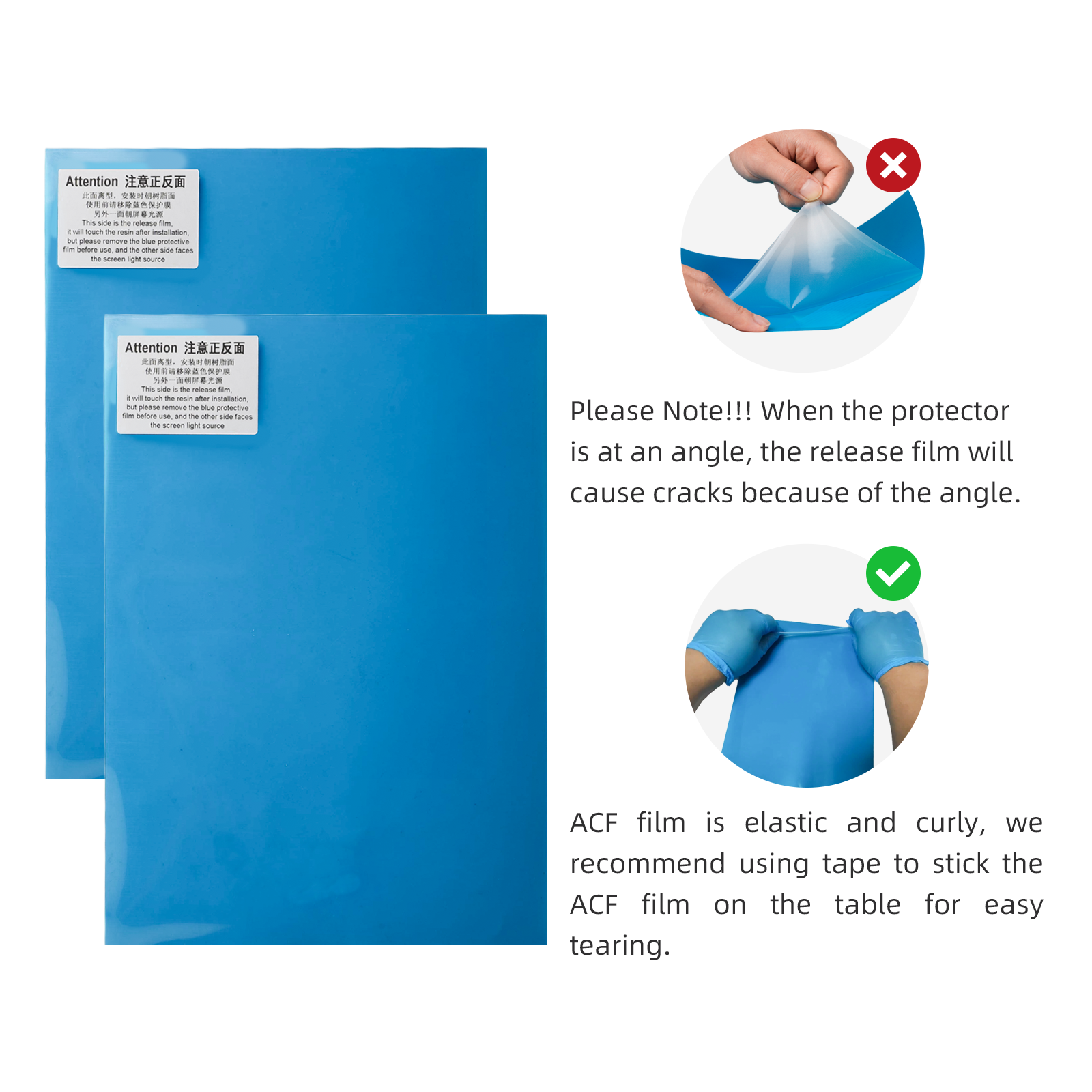 3PCS ACF Film For 3D Printers  - 3D Printing House Machine 评论和价格