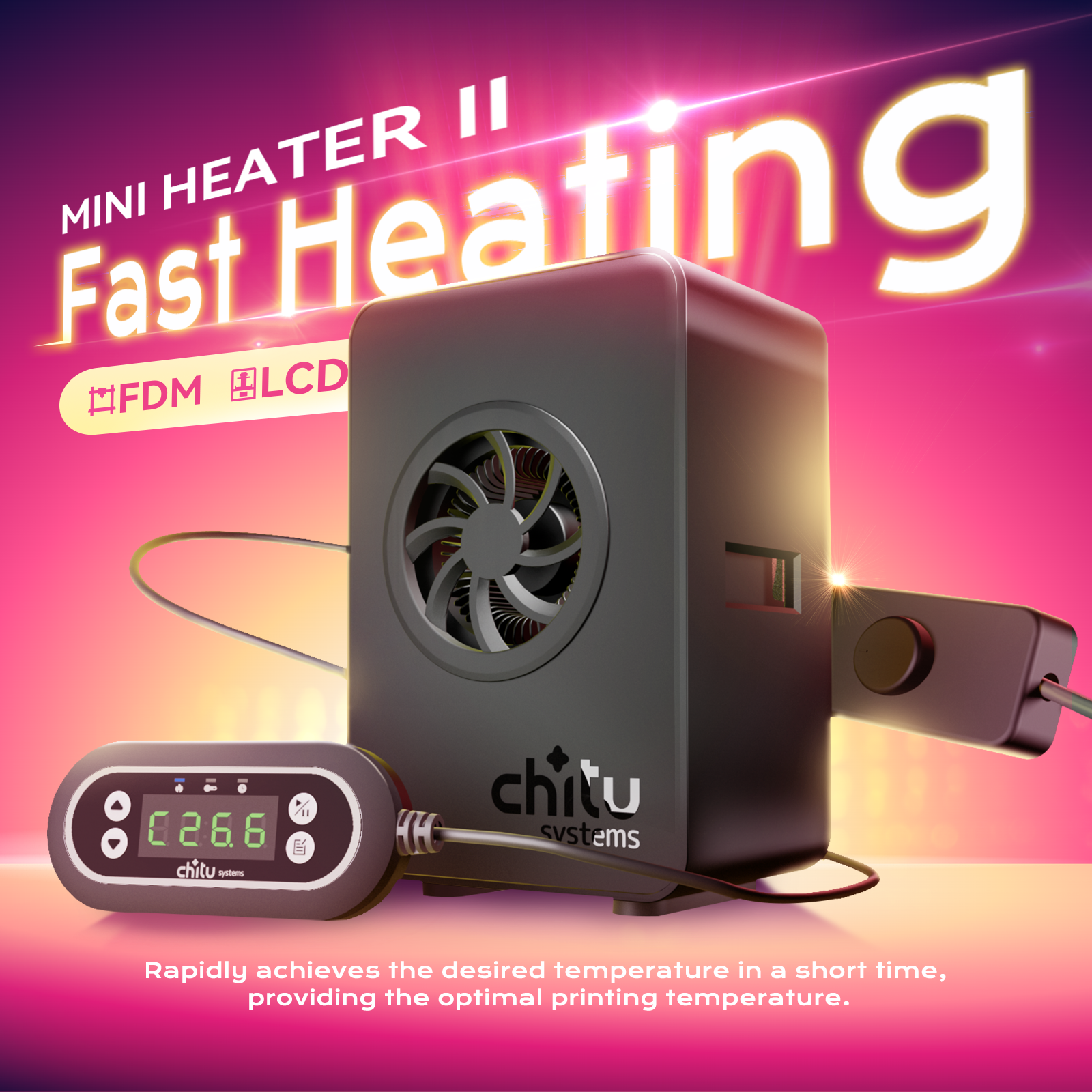 Chitu Systems H2 Mini Heater N - 3D Printing House Machine 评论和价格