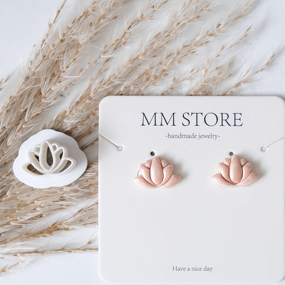 1pc Lotus Flower Clay Cutters  - 3D Printing Pla 评论和价格
