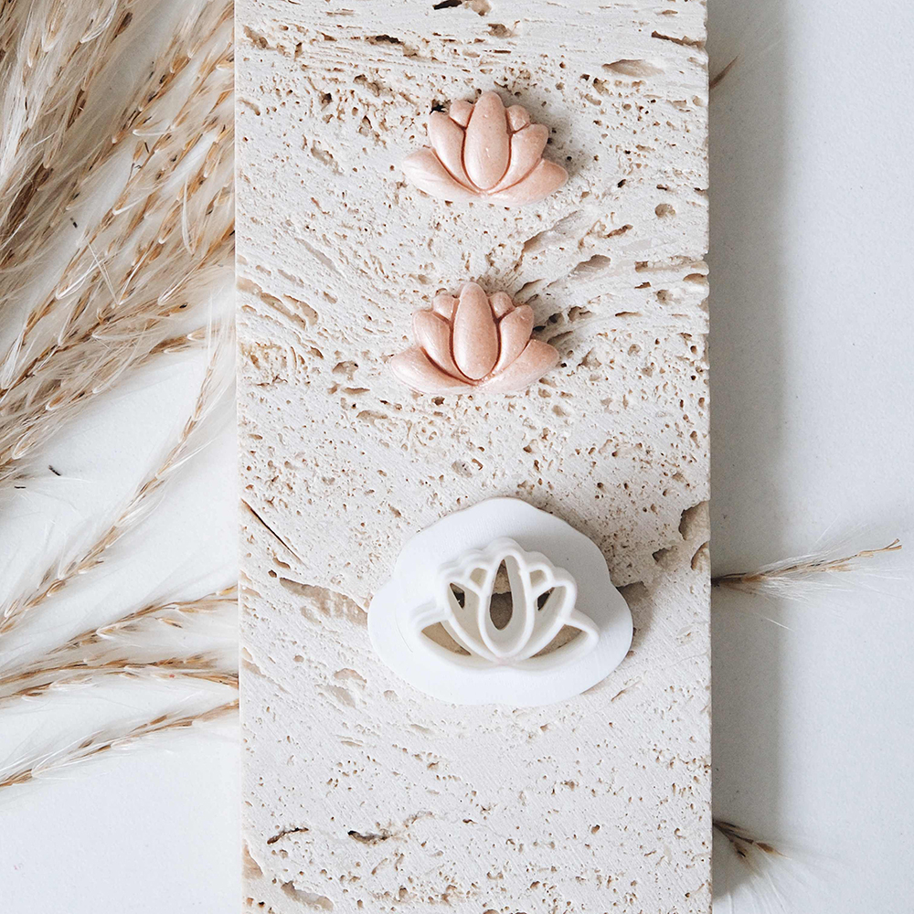 1pc Lotus Flower Clay Cutters  - 3D Printing Pla 评论和价格