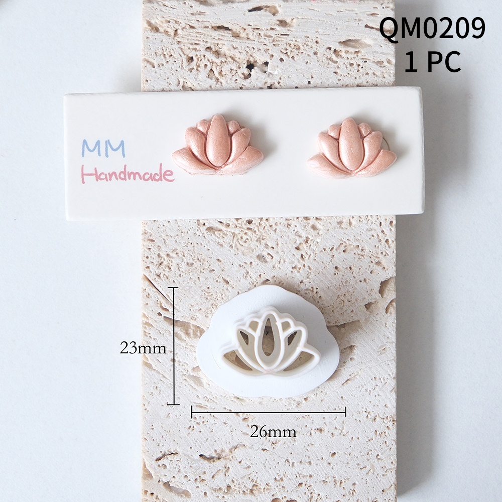 1pc Lotus Flower Clay Cutters  - 3D Printing Pla 评论和价格