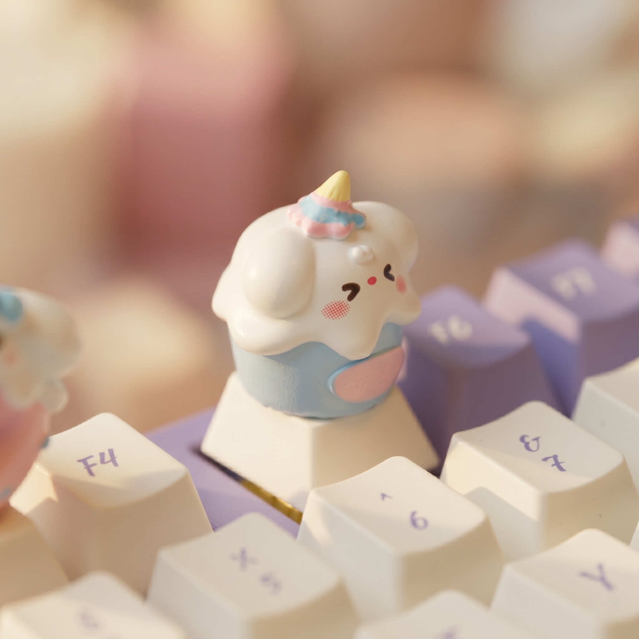 Cute Cake Keycaps Set INS Styl - 3D Printing Keycaps 评论和价格