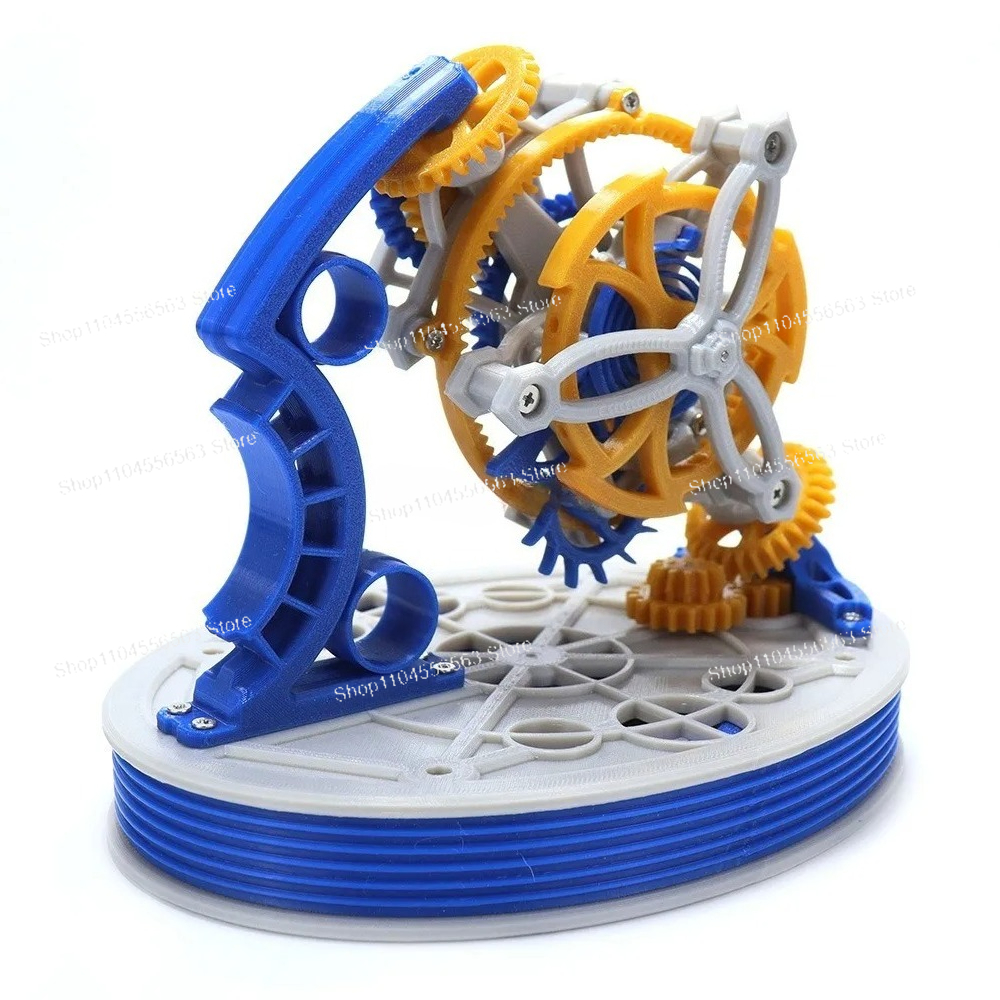 Dual axis tourbillon model pow - 3D Printing Gears 评论和价格