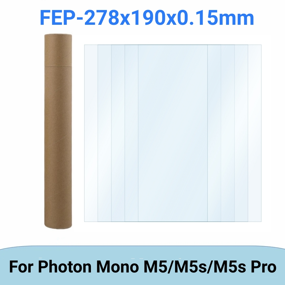 5 Pcs FEP Film 10.1 Inch 278*1 - 3D Printing House Machine 评论和价格