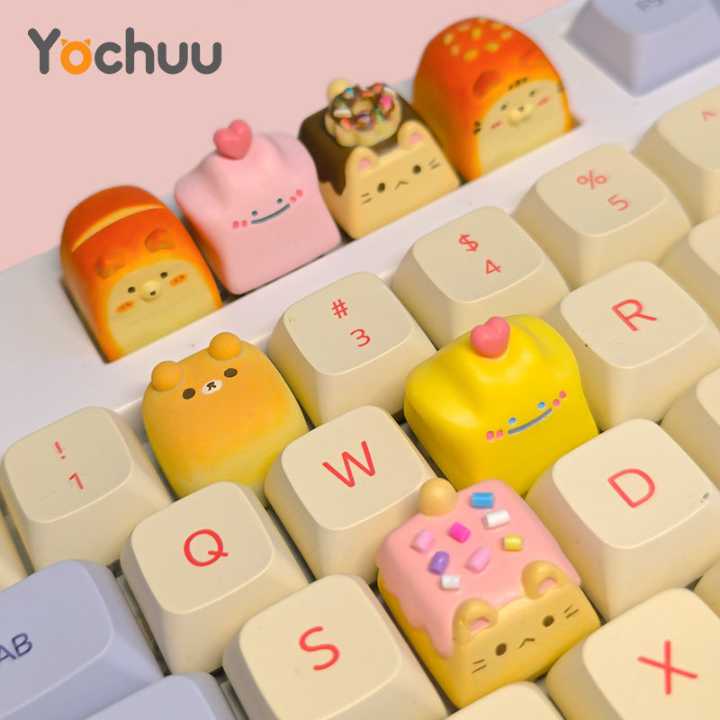 Cute Versatile Ghost Keycaps 1 - 3D Printing Keycaps 评论和价格