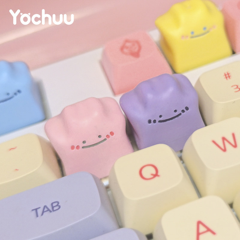 Cute Versatile Ghost Keycaps 1 - 3D Printing Keycaps 评论和价格
