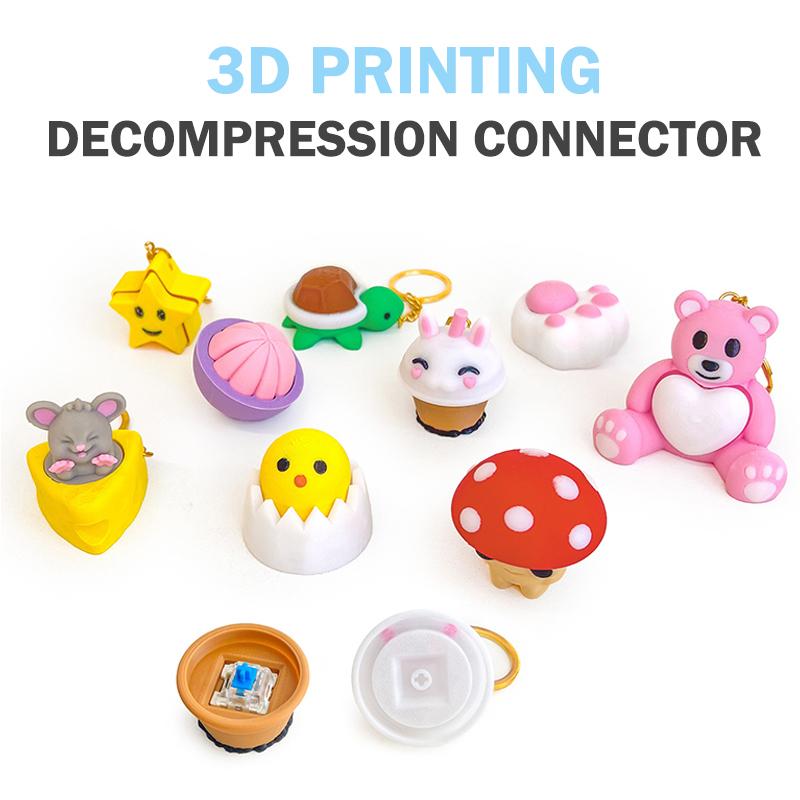 3D Printed Turtle Mushroom Key - 3D Printing Keycaps 评论和价格