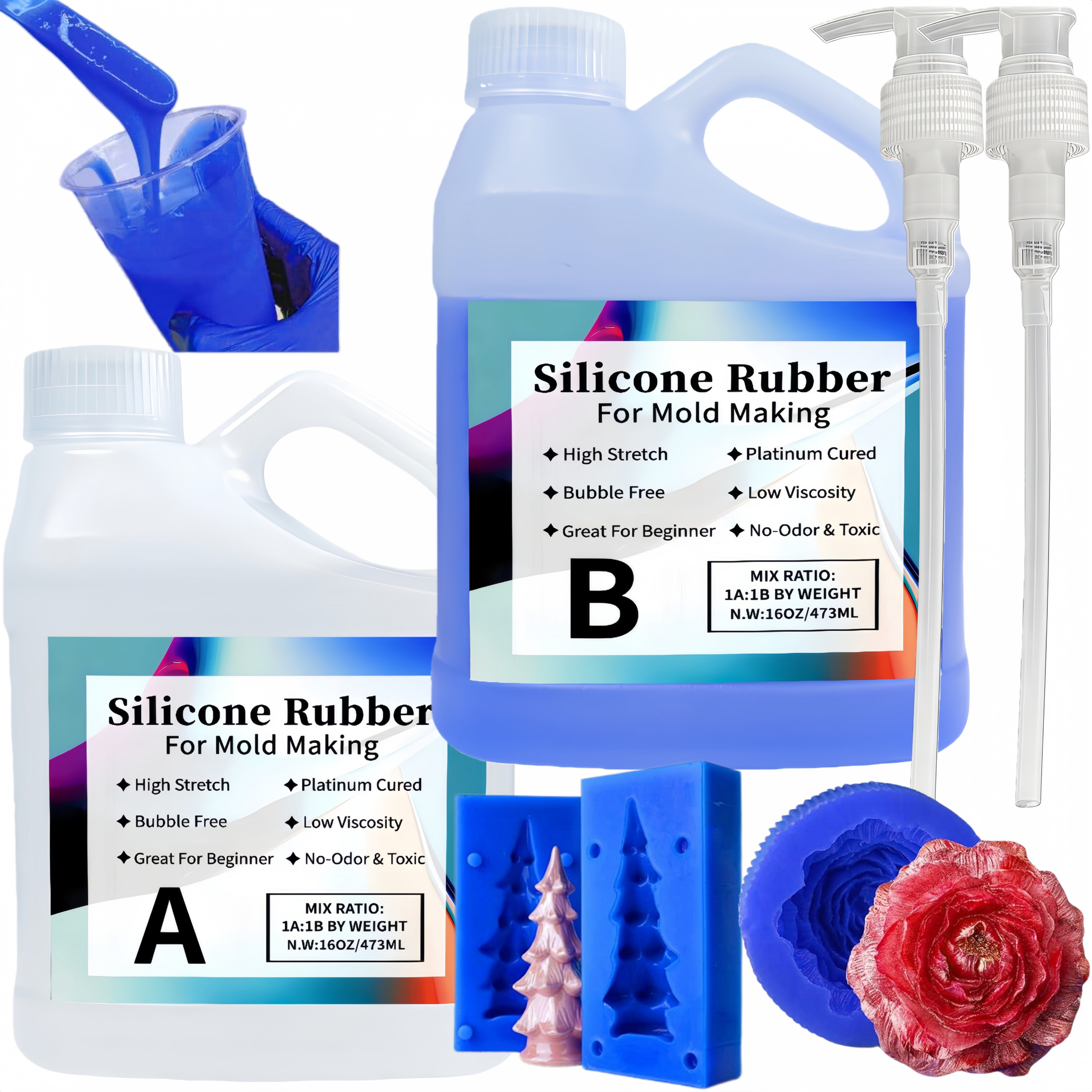 Platinum-Cured 15A Liquid Sili - 3D Printing Liquid 评论和价格