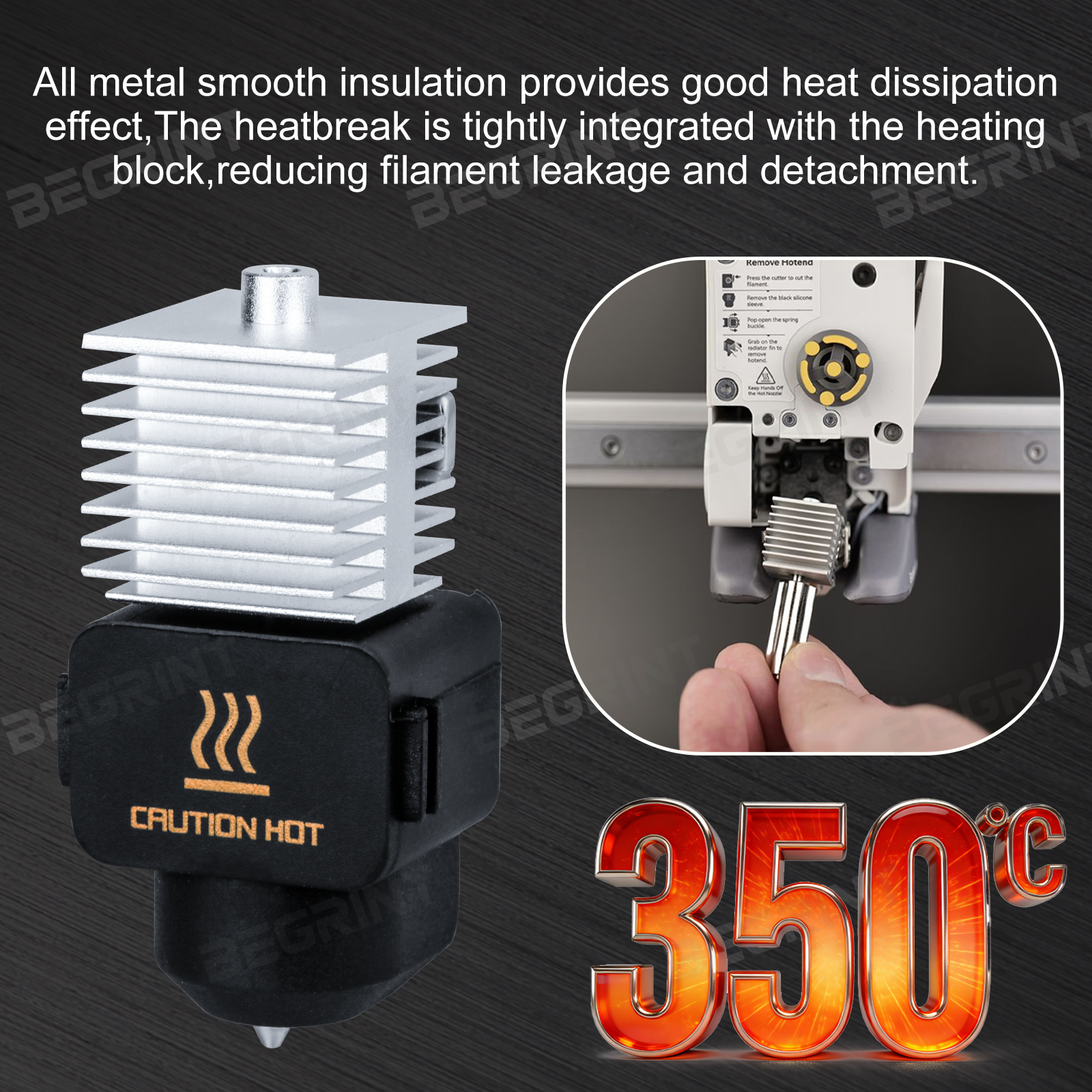 Upgraded Hotend Kit For Bamb L - 3D Printer Hotend Kit 评论和价格