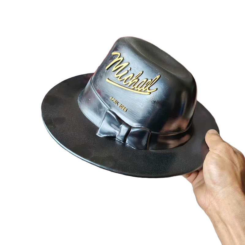 Black Hat Shaped Popcorn Bucke - 3D Printing Pla 评论和价格