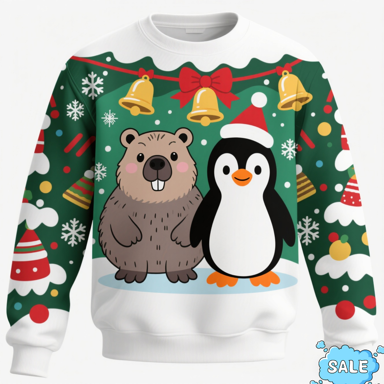 2025 New Capybara Xmas Sweater - 3D Printing Xmas 评论和价格