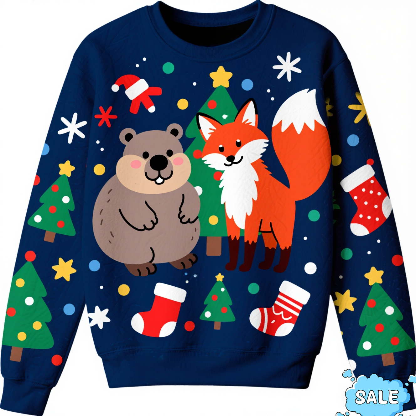 2025 New Capybara Xmas Sweater - 3D Printing Xmas 评论和价格