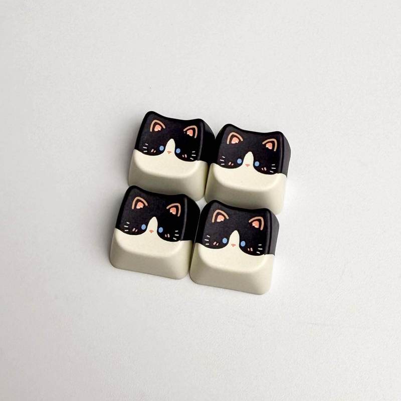 Cute Cat Keycaps 4/16keys Mao  - 3D Printing Keycaps 评论和价格